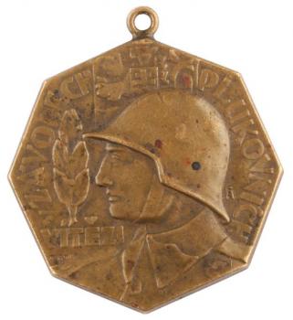 Militärmedaille für den Regimentssieger